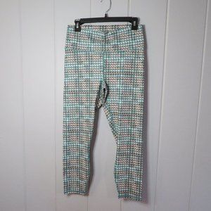 Fabletics - High Waisted Printed Powerholds 7/8 Tropics Heritage L NWT